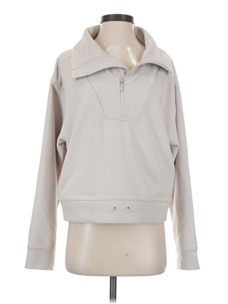 Pre-owned Zella Sweatshirt In Gray