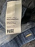 Paige 100% Cotton Blue Denim Jacket Size S - photo 7