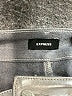 Express 100% Polyester Metallic Silver Jeans Size 0 - photo 7