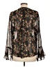 Rachel Roy Black Long Sleeve Blouse Size L - photo 2