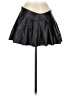 Shein Solid Black Faux Leather Skirt Size 4 - photo 1