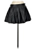 Shein Solid Black Faux Leather Skirt Size 4 - photo 2