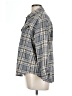 Old Navy 100% Cotton Plaid Gray Long Sleeve Button-Down Shirt Size L - photo 5