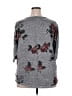 Bobbie Brooks Gray 3/4 Sleeve Top Size 2X - photo 2