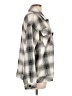 Boston Traders Houndstooth Silver Long Sleeve Button-Down Shirt Size L - photo 4