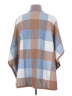 Tahari Blue Poncho Size S - photo 2
