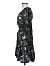 Maje 100% Viscose Stars Black Silver Cocktail Dress Size EU (FR) 34 / US 2 - photo 5