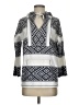 Lucky Brand Gray Ivory Poncho Size S - photo 1