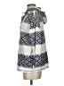 Lucky Brand Gray Ivory Poncho Size S - photo 5
