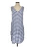 Gap 100% Rayon Houndstooth Blue Casual Dress Size S - photo 1