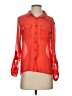 Charlotte Russe 100% Polyester Red 3/4 Sleeve Blouse Size S - photo 1
