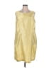 DANILLO 100% Polyester Yellow Cocktail Dress Size 22W - photo 1