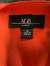 AGB Solid Orange Cocktail Dress Size 12 - photo 7