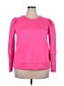 Stella & Dot Pink Sweatshirt Size XXL - photo 1