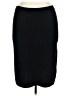Eileen Fisher 100% Wool Solid Black Wool Skirt Size L - photo 2