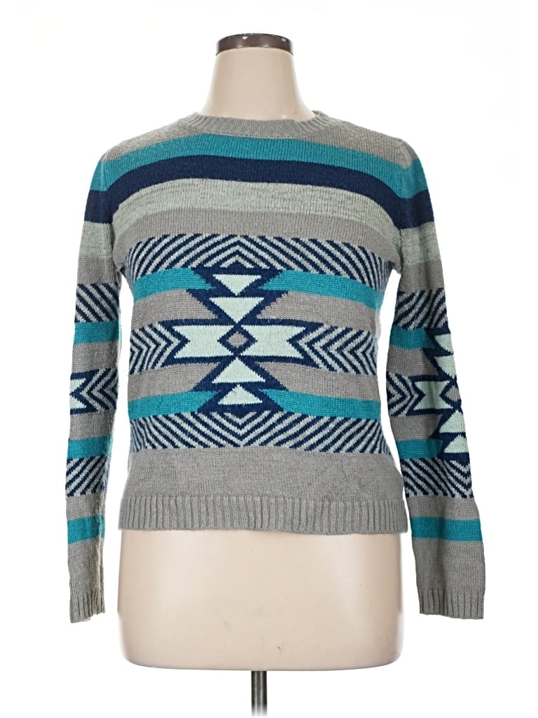 Pre-owned Rue21 Pullover Sweater In Blue