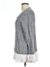 Elle 100% Acrylic Gray Long Sleeve Top Size L - photo 5