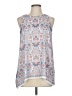 Max Studio 100% Polyester Blue Sleeveless Blouse Size M - photo 1