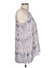 Max Studio 100% Polyester Blue Sleeveless Blouse Size M - photo 4