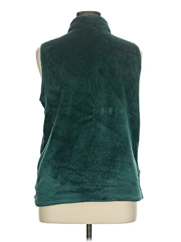 Basic Editions Faux Fur Vest (view 2)