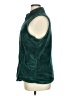 Basic Editions 100% Polyester Green Faux Fur Vest Size XL - photo 5