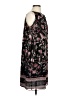 Max Studio 100% Polyester Paisley Black Casual Dress Size XS - photo 4