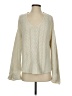 Ye Mak Sweaters 100% Acrylic Chevron-herringbone Ivory Pullover Sweater Size S - photo 1