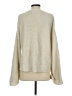 Ye Mak Sweaters 100% Acrylic Chevron-herringbone Ivory Pullover Sweater Size S - photo 2