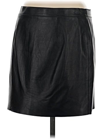Susana Monaco Leather Skirt (view 2)