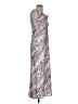 Moodie 100% Polyester Paisley Silver Cocktail Dress Size S - photo 4
