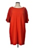 Marciano Solid Orange Casual Dress Size L - photo 1