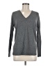 Trouve Gray Long Sleeve Top Size M - photo 1