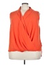 Bongo Plus 100% Polyester Orange Sleeveless Blouse Size 3X - photo 1