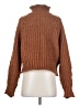 LBLC The Label Brown Turtleneck Sweater Size XS - photo 2