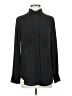J.Crew 100% Polyester Black Long Sleeve Blouse Size 4 - photo 1