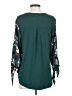 Fortune + Ivy 100% Polyester Teal 3/4 Sleeve Blouse Size S - photo 2