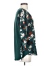 Fortune + Ivy 100% Polyester Teal 3/4 Sleeve Blouse Size S - photo 4