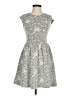 Topshop Paisley Gray Cocktail Dress Size 4 - photo 1