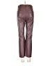 Express 100% Polyester Solid Burgundy Jeans Size 4 - photo 2