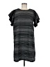Moon River Stripes Gray Casual Dress Size M - photo 1