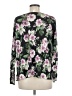 Joie Floral Black Pullover Sweater Size M - photo 2