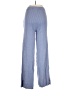Pink Rose Stripes Blue Casual Pants Size M - photo 2
