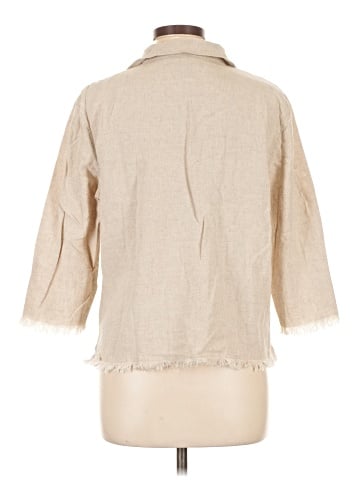 Requirements 3/4 Sleeve Button-Down Shirt (view 2)