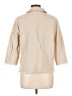 Requirements Tan 3/4 Sleeve Button-Down Shirt Size L (petite) - photo 2
