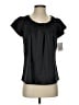 Sunny Leigh Black Short Sleeve Blouse Size S - photo 1