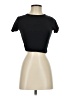 Pull&Bear Black Short Sleeve Turtleneck Size S - photo 1
