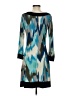 Kokoon Graphic Teal Casual Dress Size S - photo 2