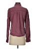 Express 100% Lyocell Burgundy Long Sleeve Button-Down Shirt Size XS - photo 2