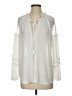 Blu Pepper 100% Polyester Ivory Long Sleeve Blouse Size S - photo 1
