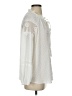 Blu Pepper 100% Polyester Ivory Long Sleeve Blouse Size S - photo 4